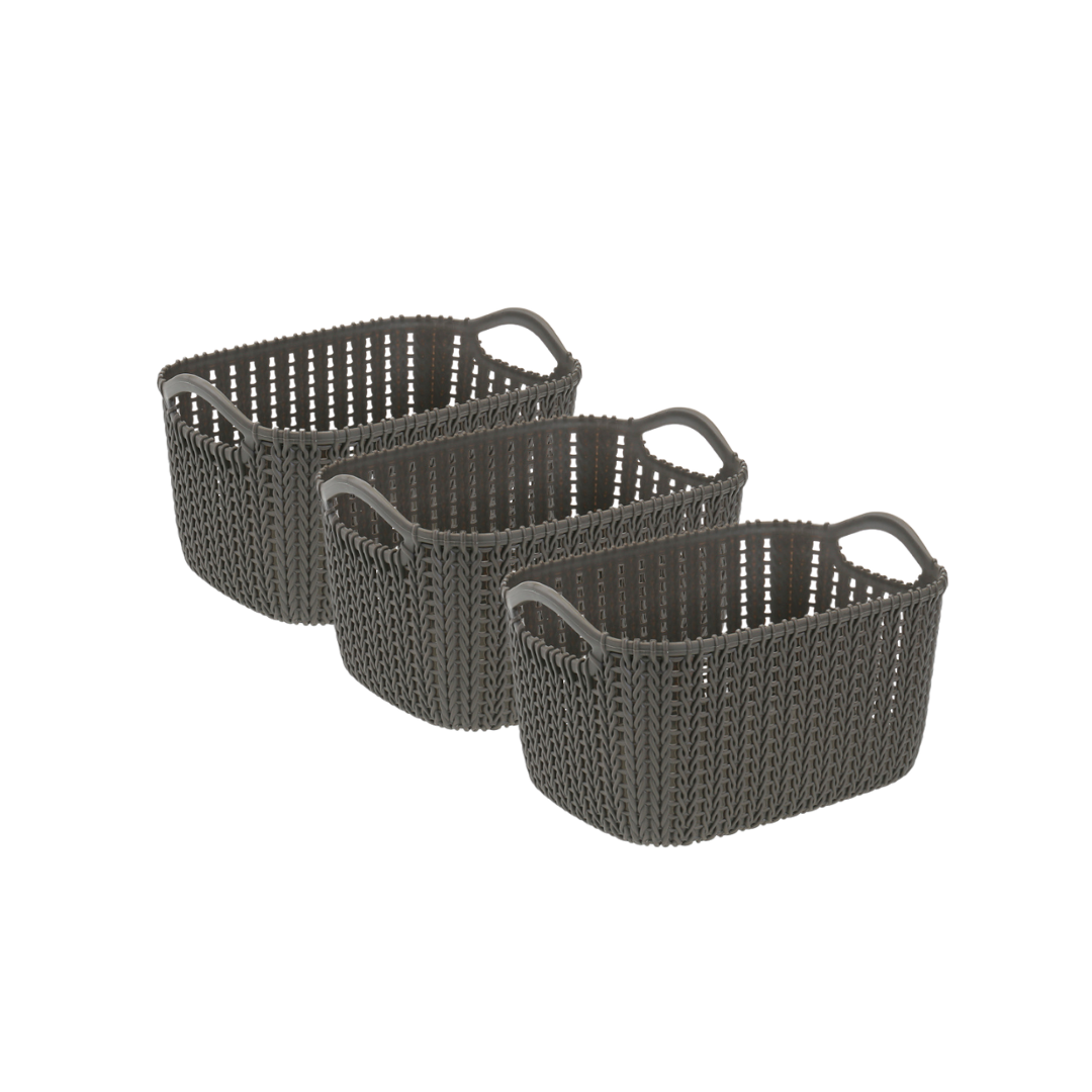 Braided-Storage-Basket-Houze-SB-1521-COFFEE-3Set