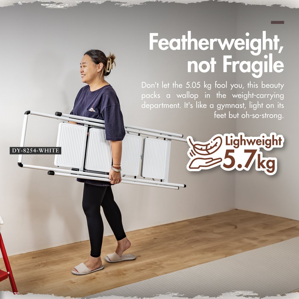 DY-8254-DY-8255-Stali-4-5-Tier-Slim-Carbon-Steel-Ladder-with-Wide-Pedal-06 Stáli 4-Tier / 5-Tier Slim Carbon Steel Ladder With Wide Pedal