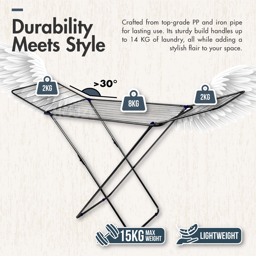 OLN-8025-Sechoir-3-Fold-Winged-Airer-Rack-04