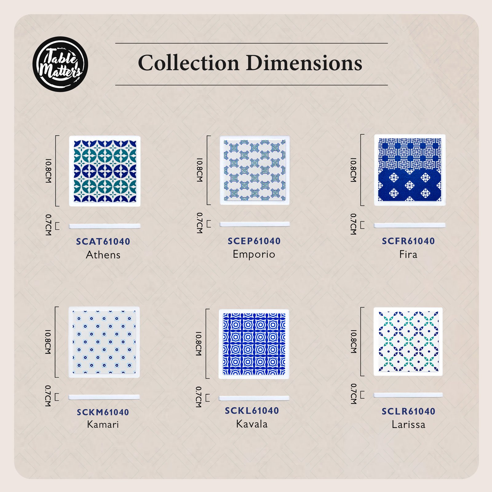 Santorini-Coaster-ProductListing-13 Santorini Cup Coaster Collection