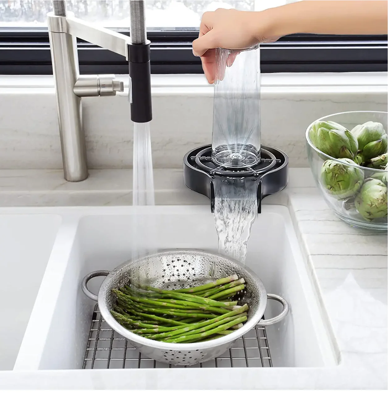 CleanerGlass Pressure Cup Washer – Effortless Glass Cleaning in Seconds